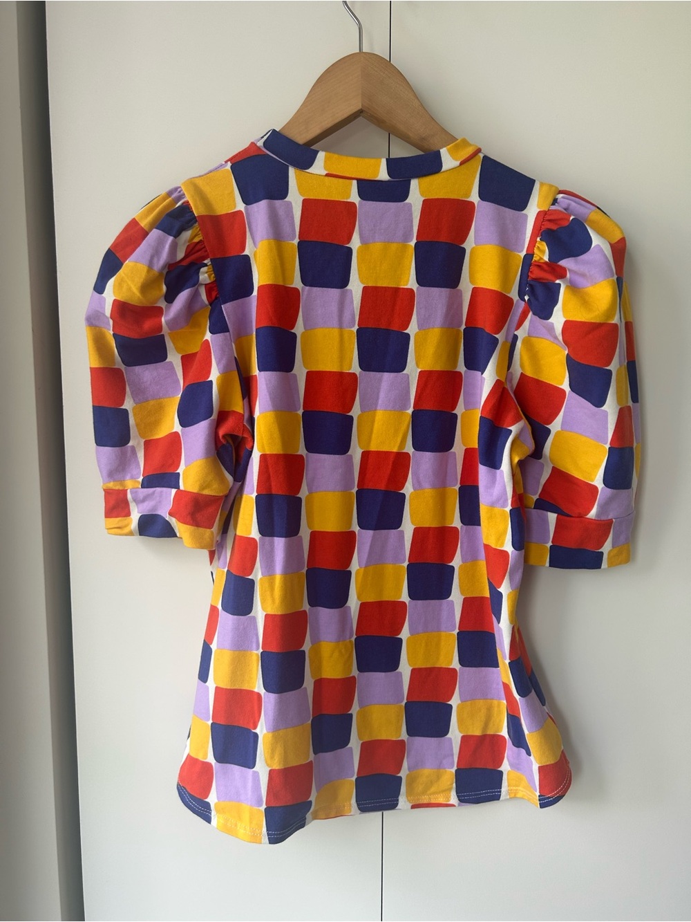 Nooworks Grid Puff Top - Picture 4 of 6